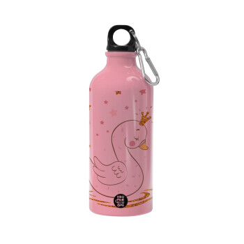 Crowned swan, Water bottle 600ml