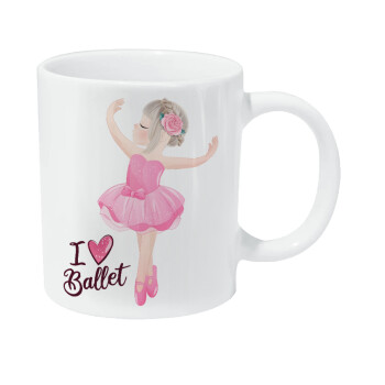 I Love Ballet, Κούπα Giga, κεραμική, 590ml