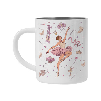 Ballet Dancer, Mug Stainless steel double wall 300ml