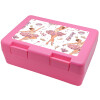 Children's cookie container PINK 185x128x65mm (BPA free plastic)