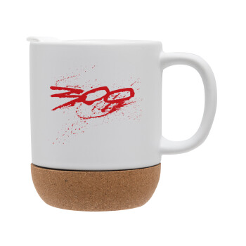 Οι 300 της Σπάρτης, Ceramic coffee mug Cork (MAT), 330ml (1pcs)