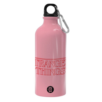 Stranger Things Logo, Water bottle 600ml