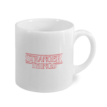 Stranger Things Logo, Κουπάκι κεραμικό, για espresso 150ml