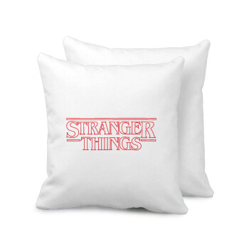 Stranger Things Logo, Sofa cushion 40x40cm includes filling