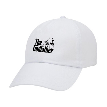 The Godfather, Καπέλο Ενηλίκων Baseball Λευκό 5-φύλλο (POLYESTER, ΕΝΗΛΙΚΩΝ, UNISEX, ONE SIZE)