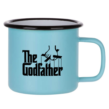 The Godfather, Κούπα Μεταλλική εμαγιέ ΜΑΤ σιέλ 360ml