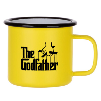 The Godfather, Κούπα Μεταλλική εμαγιέ ΜΑΤ Κίτρινη 360ml