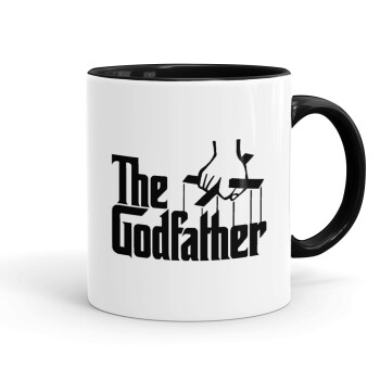 The Godfather, Mug colored black, ceramic, 330ml