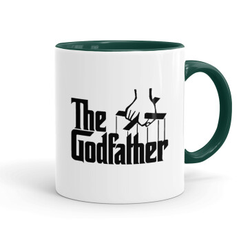The Godfather, Κούπα χρωματιστή πράσινη, κεραμική, 330ml