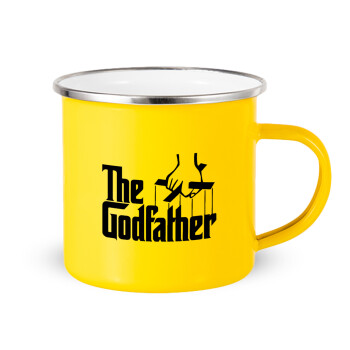 The Godfather, Κούπα Μεταλλική εμαγιέ Κίτρινη 360ml