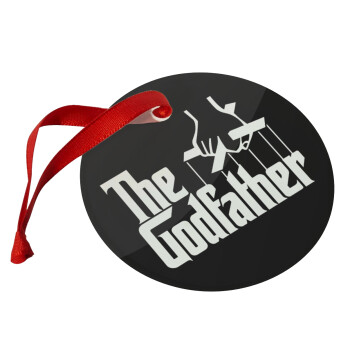 The Godfather, Christmas ornament glass 9cm