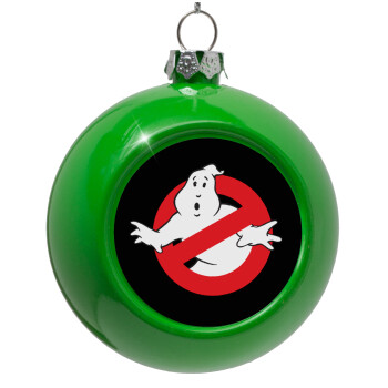 The Ghostbusters, Green Christmas tree ornament bauble 8cm