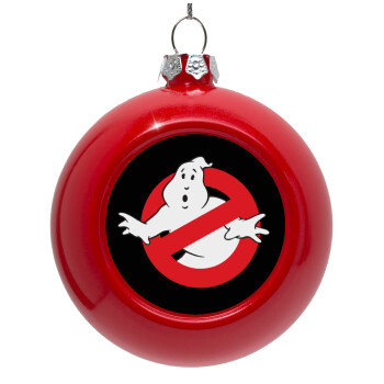 The Ghostbusters, Red Christmas tree ornament bauble 8cm