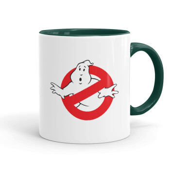 The Ghostbusters, Κούπα χρωματιστή πράσινη, κεραμική, 330ml