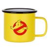 Metallic enamel MATT Yellow cup 360ml