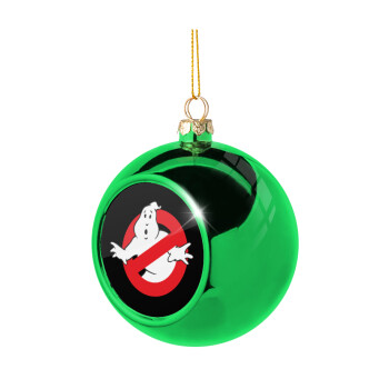 The Ghostbusters, Green Christmas tree ornament ball 8cm