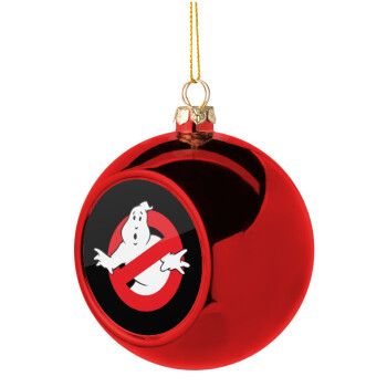 The Ghostbusters, Christmas tree ball Red 8cm