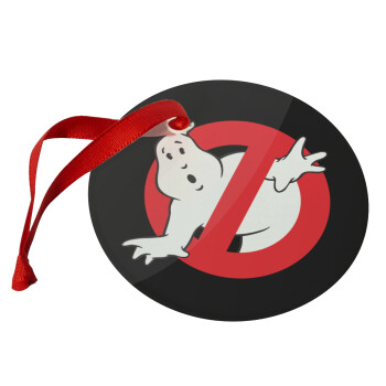 The Ghostbusters, Christmas ornament glass 9cm