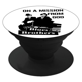 Blues brothers on a mission from God, Phone Holders Stand  Black Hand-held Mobile Phone Holder