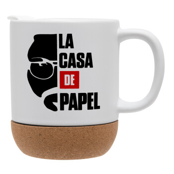 La casa de papel, Ceramic coffee mug Cork (MAT), 330ml (1pcs)