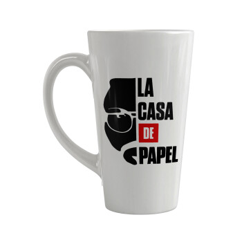 La casa de papel, Κούπα κωνική Latte Μεγάλη, κεραμική, 450ml