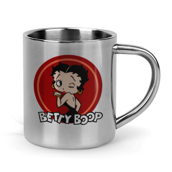 Betty Boop kiss, Mug Stainless steel double wall 300ml