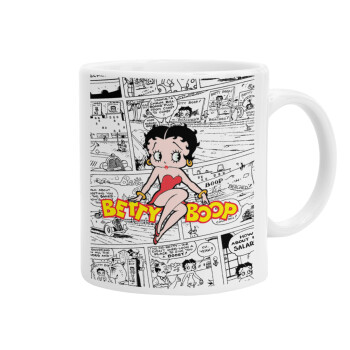 Betty Boop, Ceramic coffee mug, 330ml (1pcs)