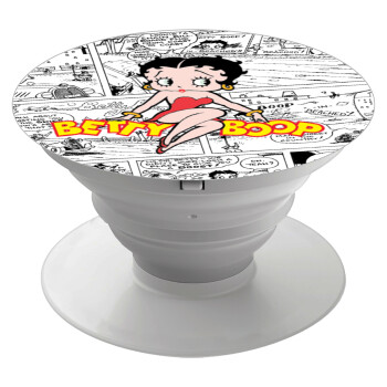 Betty Boop, Phone Holders Stand  White Hand-held Mobile Phone Holder