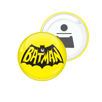 Batman classic logo, Μαγνητάκι και ανοιχτήρι μπύρας στρογγυλό διάστασης 5,9cm