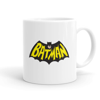 Batman classic logo, Ceramic coffee mug, 330ml (1pcs)