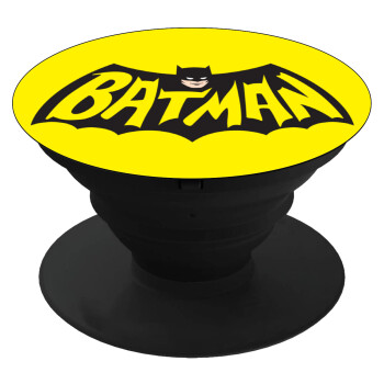 Batman classic logo, Phone Holders Stand  Black Hand-held Mobile Phone Holder