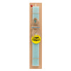 Easter Set, wooden keychain & aromatic flat Easter candle (30cm) (TURQUOISE)