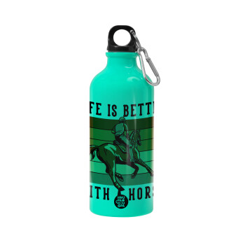 Life is Better with a Horse, Water bottle 600ml