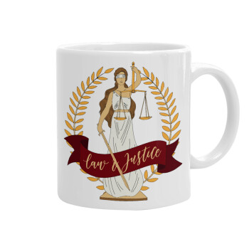 Θέμιδα, Ceramic coffee mug, 330ml (1pcs)