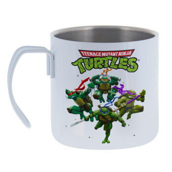 Ninja turtles, Κούπα Ανοξείδωτη διπλού τοιχώματος 400ml