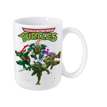 Ninja turtles, Κούπα Mega, κεραμική, 450ml