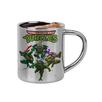 Ninja turtles, Double-wall metal cup for espresso (220ml)