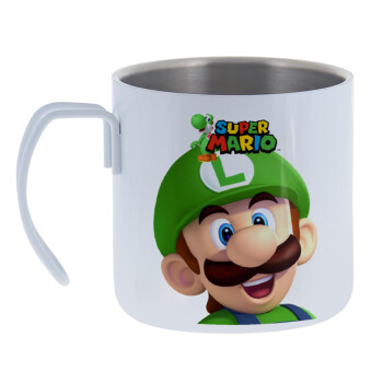 Super mario Luigi, Κούπα Ανοξείδωτη διπλού τοιχώματος 400ml