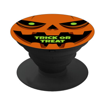 Halloween trick or treat Pumpkins, Phone Holders Stand  Black Hand-held Mobile Phone Holder