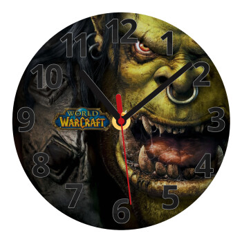 Worl of Warcraft, Ρολόι τοίχου γυάλινο (20cm)