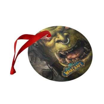 Worl of Warcraft, Christmas ornament glass 9cm