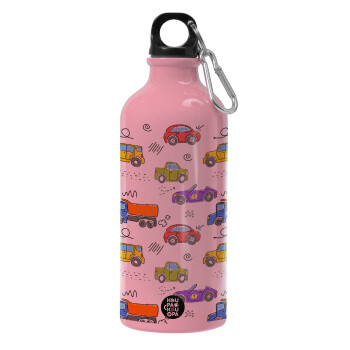 Colorful cars, Water bottle 600ml