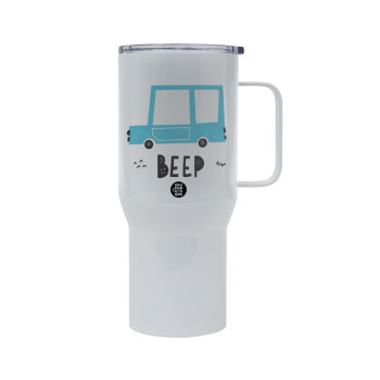 Car BEEP..., Tumbler με καπάκι, διπλού τοιχώματος (θερμό) 750L