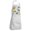 Adult Chef Apron (with sliders and 2 pockets)