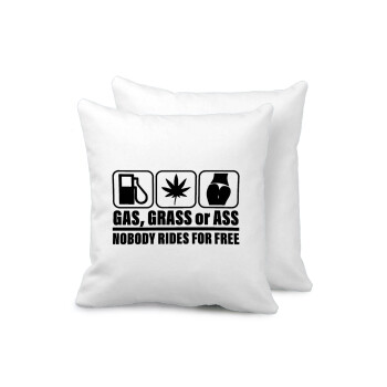Gas, Grass or Ass, Sofa cushion 40x40cm includes filling