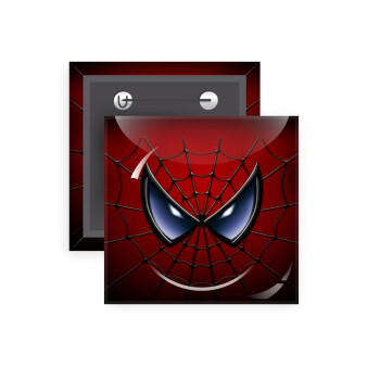 Spiderman mask, Κονκάρδα παραμάνα τετράγωνη 5x5cm