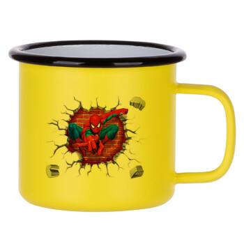 Spiderman wall, Metallic enamel MATT Yellow cup 360ml