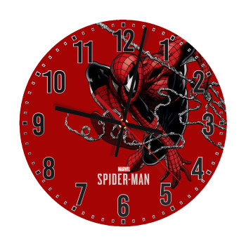 Spider-man, Ρολόι τοίχου ξύλινο (30cm)