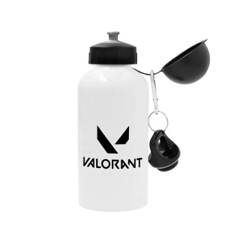 Valorant, Metal water bottle, White, aluminum 500ml