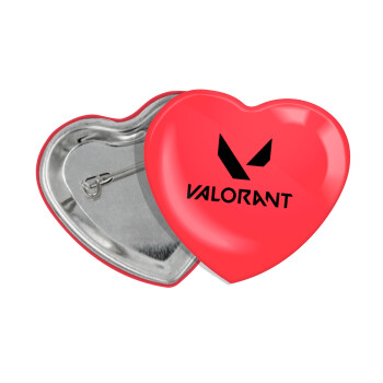 Valorant, Κονκάρδα παραμάνα καρδιά (57x52mm)